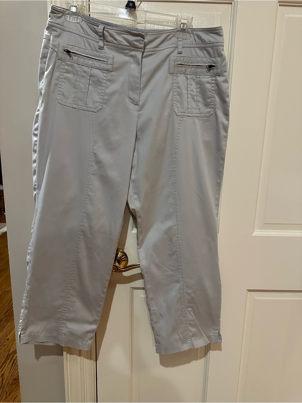 Sandro Light Gray Casual Chino Pants